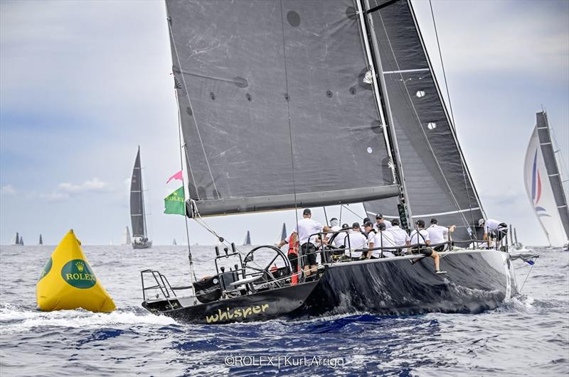 Whisper during the 46th Rolex Middle Sea Race - photo © Kurt Arrigo / Rolex