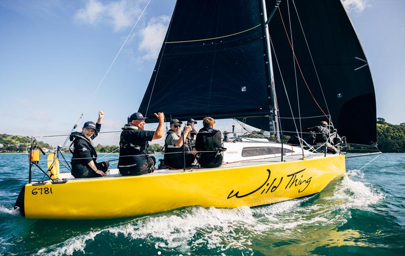 Wild Thing - Start - PIC Coastal Classic - October 24, 2025 photo copyright Suellen Hurling taken at New Zealand Multihull Yacht Club and featuring the IRC class