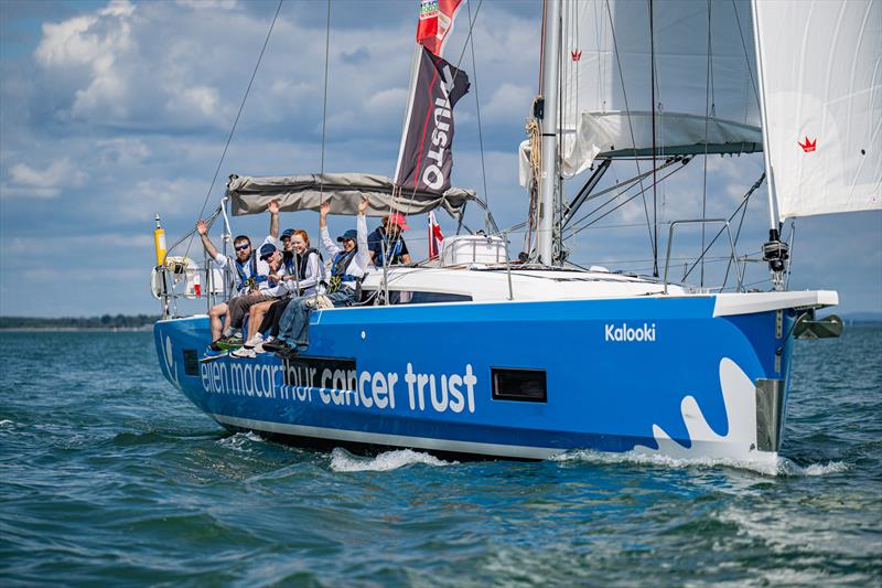 The Ellen MacArthur Cancer Trust is a charity that inspires 8-24 year-olds to believe in a brighter future beyond cancer - photo © Martin Allen Photography