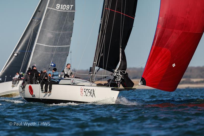 Jodo - Hamble Winter Series 2025 Race Week 8 - photo © Paul Wyeth / www.pwpictures.com