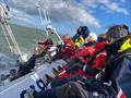 24 female sailors from Christchurch Sailing Club sail with the Tallships Youth Trust &copy; Clare de la Feuillade