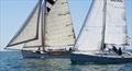 Foxhound and Jacamol during the 5th Nick Cousins Memorial Spring Regatta at the Royal Channel Islands Yacht Club &copy; Simon Ropert