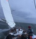 Elizabeth Roesch aboard Velocity &copy; Bermuda Race Media