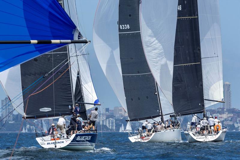Close sailing in Open Division 2 - Nautilus Marine Insurance Sydney Harbour Regatta - photo © Andrea Francolini / MHYC