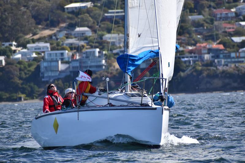 Jane Mason skippered CommBank to a win in Division Two on PHS - photo © Jane Austin
