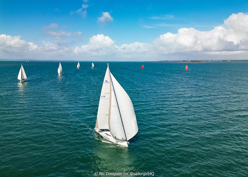 The blooper returns on day 2 of Brisbane Race Week 2026 - photo © Nic Douglass for @sailorgirlHQ