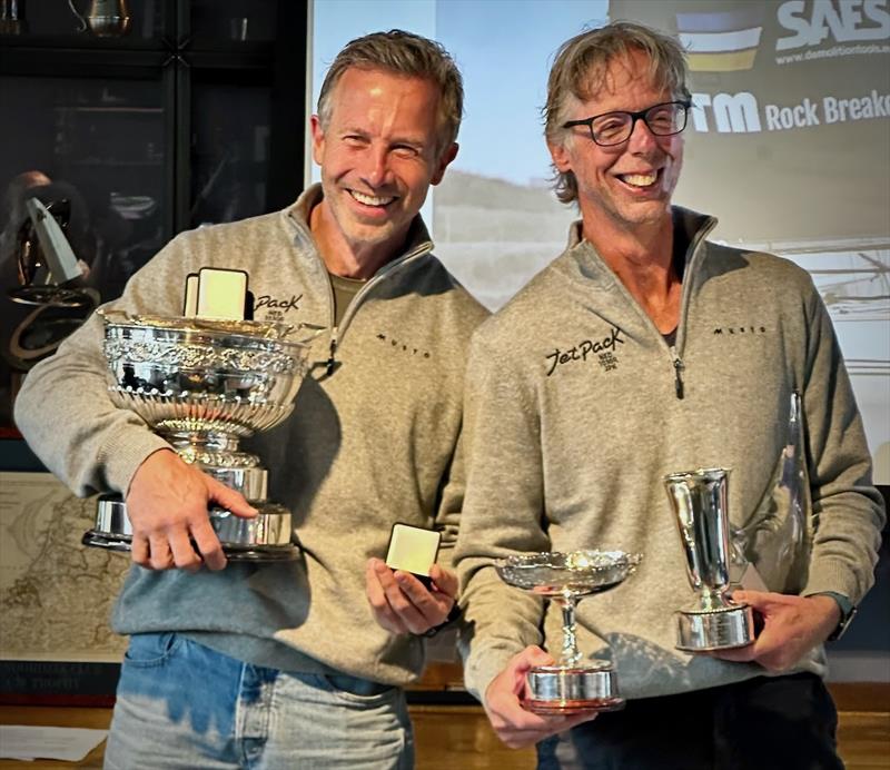 Diederik Forma's Dutch JPK 1030 Jetpack, racing double-handed with Martijn Graafmans, secured overall victory in the 2026 North Sea Race - photo © Team Jetpack
