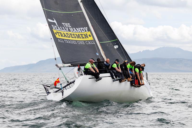 IRC 1's Victric 3 on day 2 of Jura Scottish Series 2026 - photo © Andrew Wallace Photography