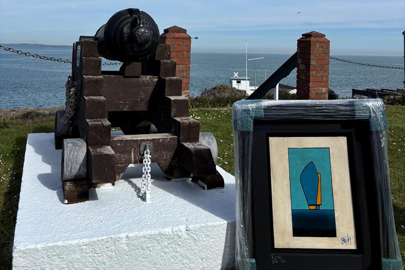 A Terry Bradley original painting will be the prize for the Bangor Town Trophy at the Bangor Regatta - photo © RUYC