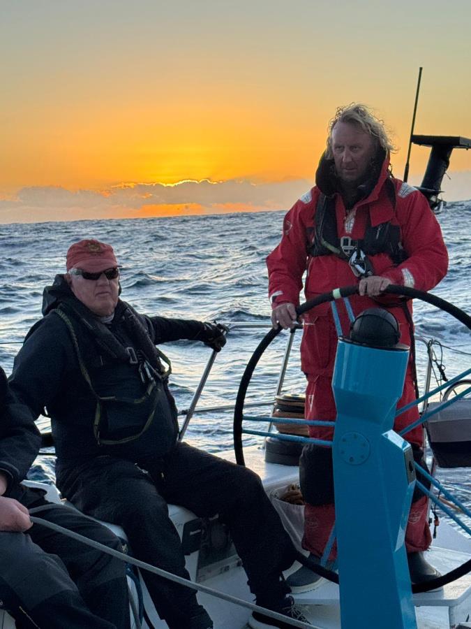Antipodes crew experienced magic sunrises and sunsets in the race to Auckland photo copyright Antipodes taken at Royal Prince Alfred Yacht Club and featuring the IRC class