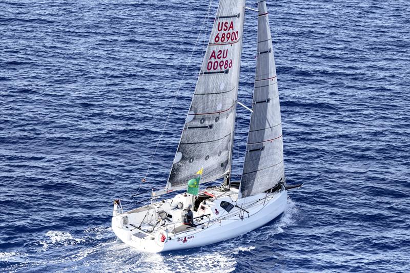 Red Ruby during the Rolex Middle Sea Race photo copyright RMYC taken at Royal Malta Yacht Club and featuring the IRC class