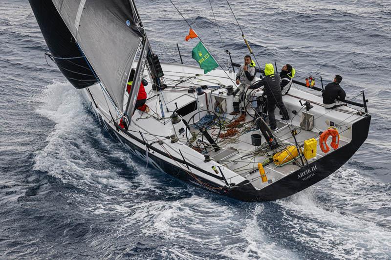 Artie III during the Rolex Middle Sea Race photo copyright Carlo Borlenghi / Rolex taken at Royal Malta Yacht Club and featuring the IRC class