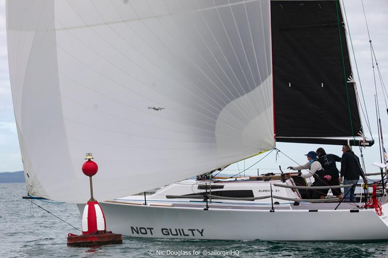 Not Guilty starts the Brisbane to Bundaberg Offshore Yacht Race - photo © Nic Douglass for @sailorgirlHQ