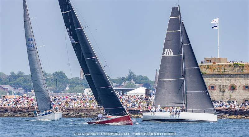 Newport to Bermuda Race photo copyright Stephen R Cloutier taken at Royal Bermuda Yacht Club and featuring the IRC class