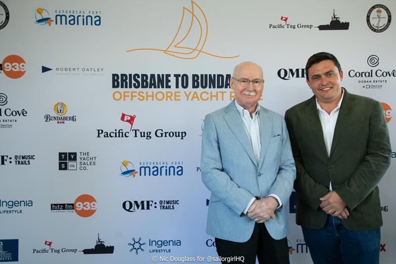RQYS Patron Professor Nimmo RFD and Curtis Skinner, RQYS Commodore - - photo © @sailorgirlhq