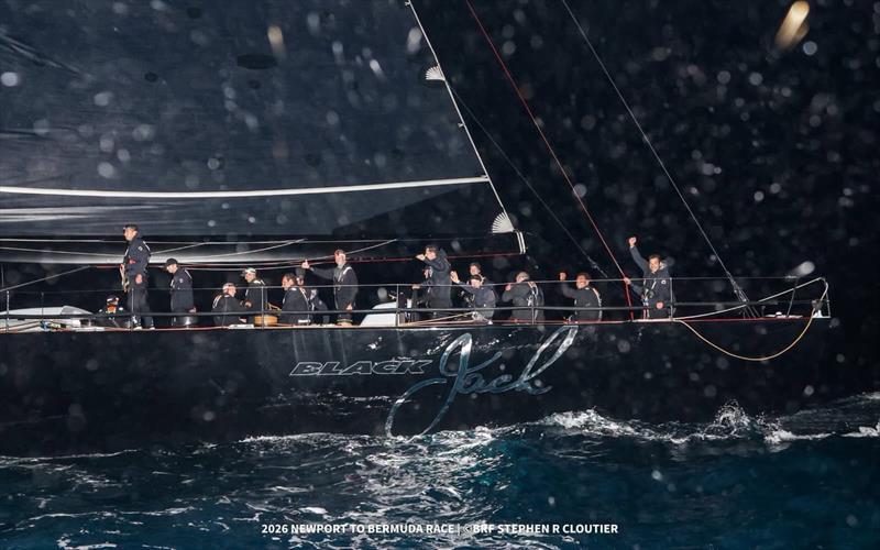 Black Jack 100 claims Line Honours and overall victory in the 2026 Newport Bermuda Race photo copyright Ashley Dart taken at Royal Bermuda Yacht Club and featuring the IRC class