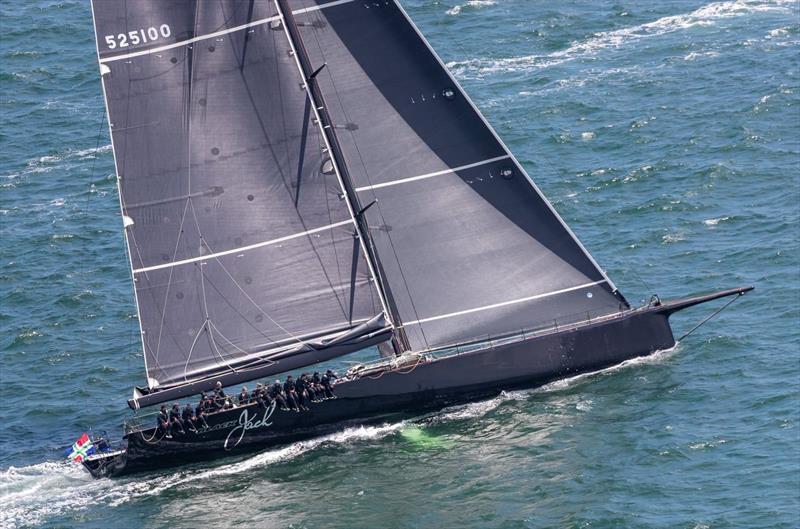 Black Jack 100 claims Line Honours and overall victory in the 2026 Newport Bermuda Race photo copyright Daniel Forster taken at Royal Bermuda Yacht Club and featuring the IRC class