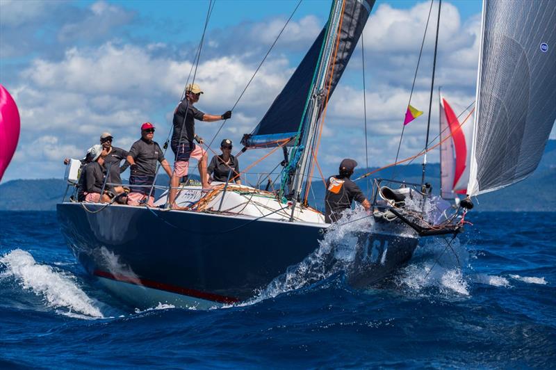 Frantic on the race course in 2016 photo copyright Andrea Francolini / ABRW taken at Whitsunday Sailing Club and featuring the IRC class