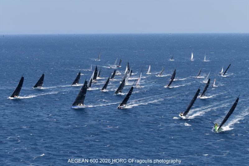 2026 AEGEAN 600 Start - photo © Fragoulis photography