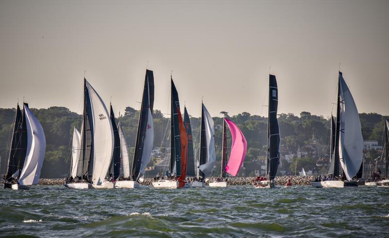Round the Island Race 2026 Start - photo © Tim Jeffreys / Superyachtshots@aol.com