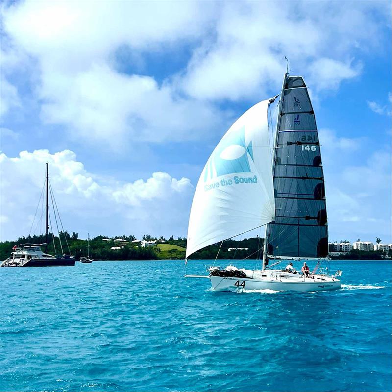 Bermuda 1-2 Yacht Race photo copyright Peter Gustafsson taken at Newport Yacht Club, Rhode Island and featuring the J105 class