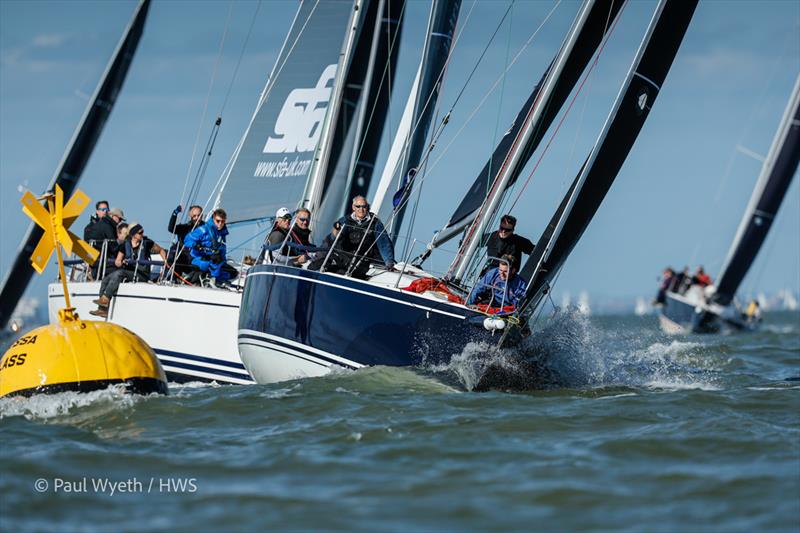 Hamble Winter Series - JAGO photo copyright Paul Wyeth / www.pwpictures.com taken at Hamble River Sailing Club and featuring the J109 class