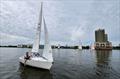 The Corinthian Yacht Club of Philadelphia's Chris DeBruyn's Swivet finishes second in the competitive J/22 class in 2025 &copy; Rian Bareuther