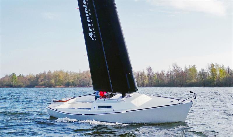 Rondal's Aero Wing Sail test vessel - the J/22 - photo © Rondal
