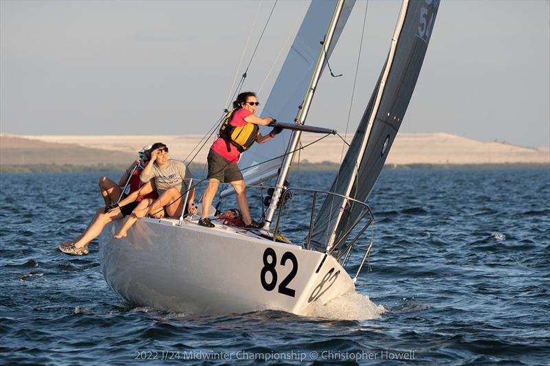 2022 J/24 Midwinter Championship photo copyright Christopher Howell taken at Davis Island Yacht Club and featuring the J/24 class