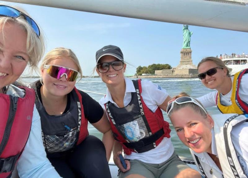 Swedish women's J/24 team - photo © Swedish J/24 Class Association