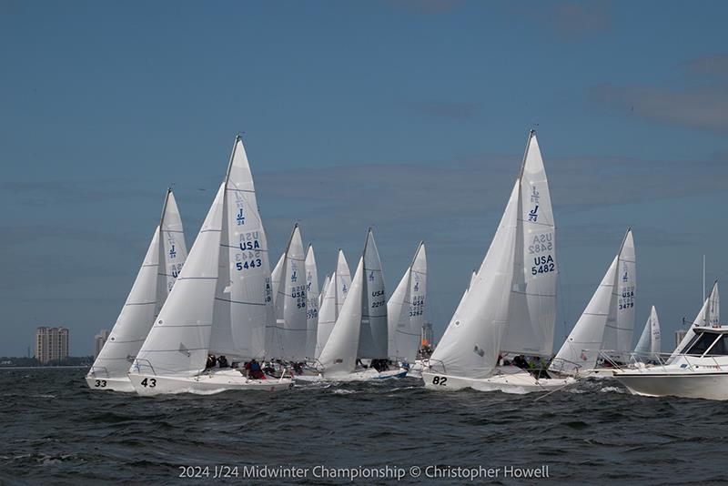 2024 J/24 Midwinter Championship - photo © Christopher Howell