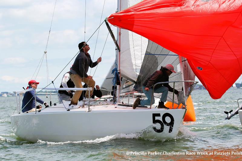 2025 Charleston Race Week photo copyright Priscilla Parker taken at Charleston Yacht Club and featuring the J/24 class