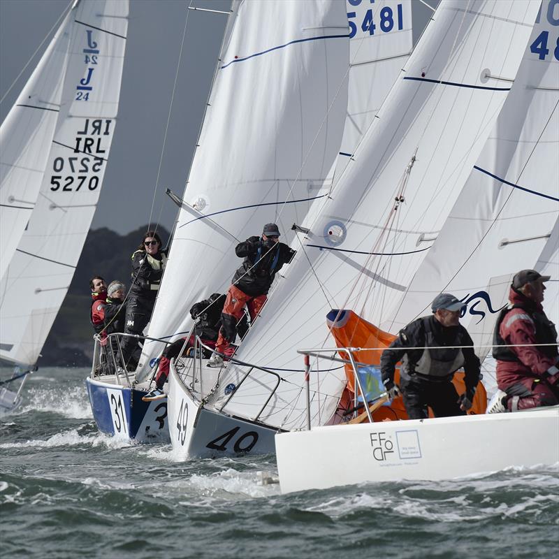 J/24 Worlds in Plymouth, UK - Day 4 photo copyright Joe Woodyear & Chambers film & media taken at Plym Yacht Club and featuring the J/24 class