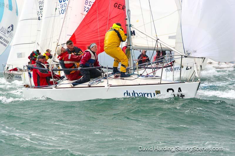 Phil and crew racing his J24 Zaphod - photo © David Harding / www.sailingscenes.com