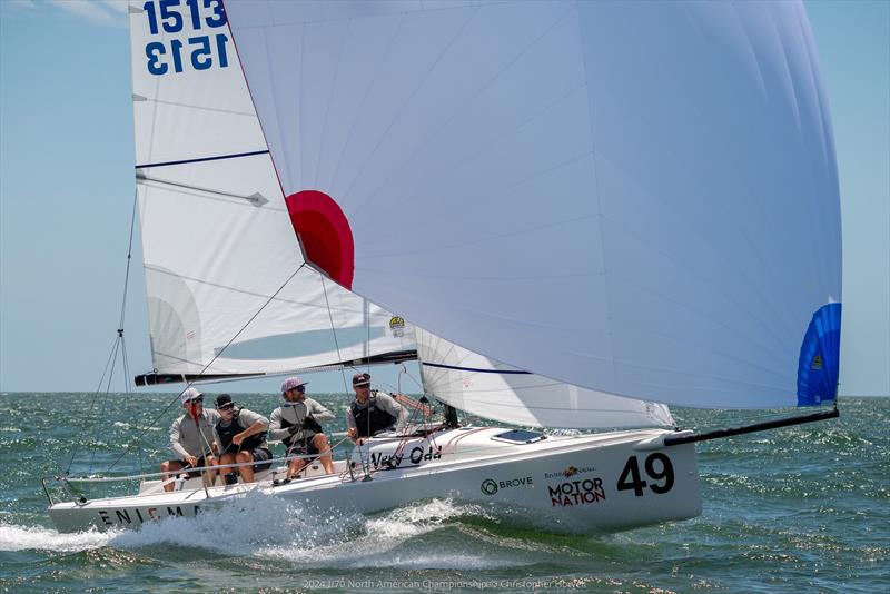 2024 J70 North American Championships - Day 3 photo copyright Christopher Howell taken at Vallarta Yacht Club and featuring the J70 class