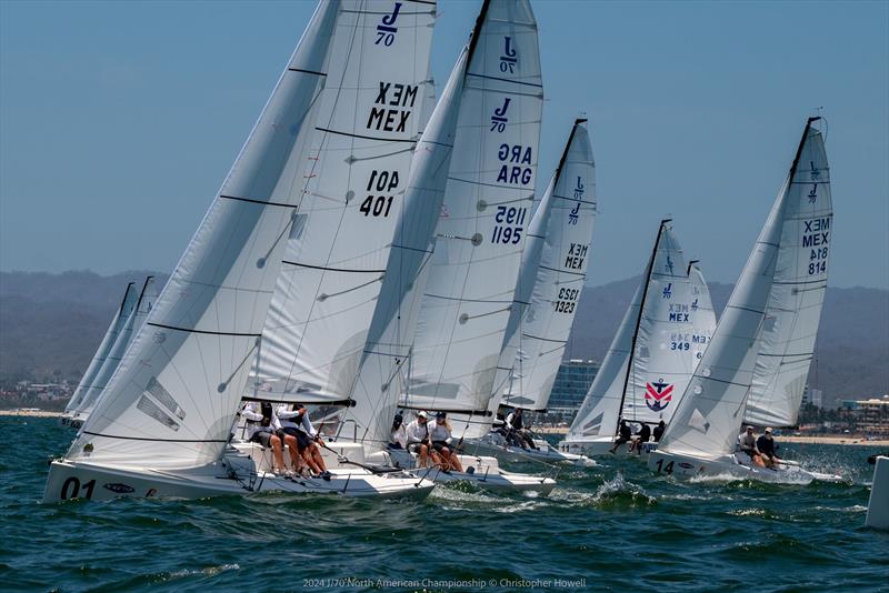 2024 J70 North American Championships - Final Day photo copyright Christopher Howell taken at Vallarta Yacht Club and featuring the J70 class