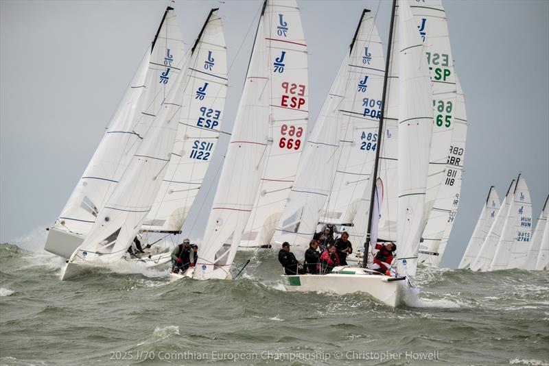 2025 J/70 Corinthian European Championship in Cascais, Portugal - Day 1 - photo © Christopher Howell