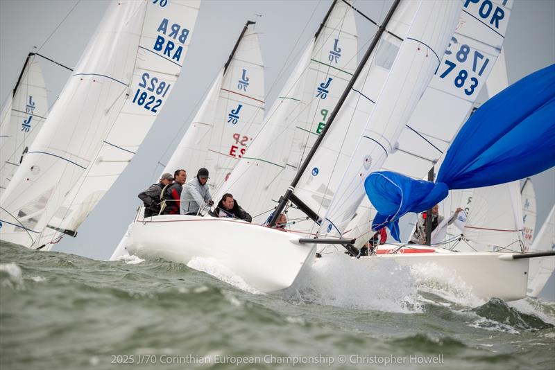 2025 J/70 Corinthian European Championship in Cascais, Portugal - Day 1 - photo © Christopher Howell