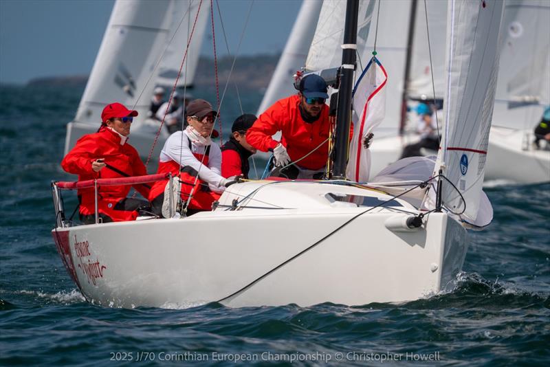 J/70 Corinthian European Championship in Cascais, Portugal - Day 3 - photo © Christopher Howell