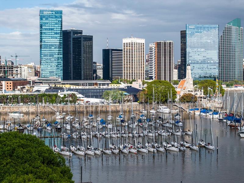 2025 J/70 World Championship - Day 2 photo copyright Matias Capizzano taken at Yacht Club Argentino and featuring the J70 class