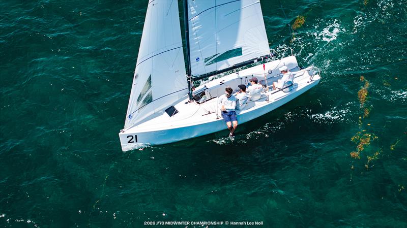 Per Roman's GARM - 2026 J/70 Midwinter Championship photo copyright Hannah Lee Noll taken at Shake-A-Leg Miami and featuring the J70 class
