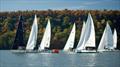 HRCS sailors racing J/80s on the Hudson River © Hudson River Community Sailing