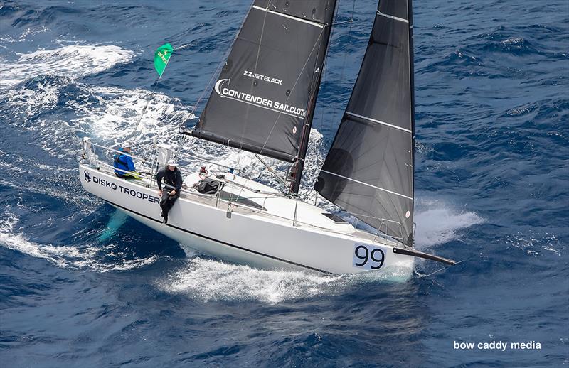 Disko Trooper Contender Sailcloth heads to sea in the 2021 Sydney Hobart Race - photo © Bow Caddy Media