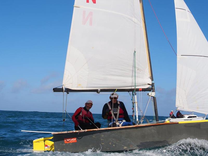 Phil and Craig - Sanders Memorial Cup photo copyright New Plymouth Yacht Club taken at  and featuring the Javelin Skiff class