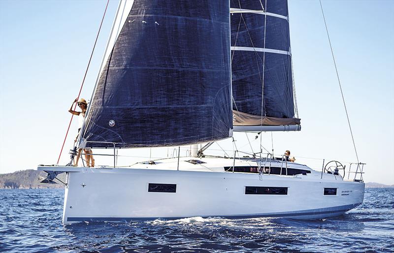 New Performance version of Jeanneau Sun Odyssey 410 - photo © Guillaume Gauter