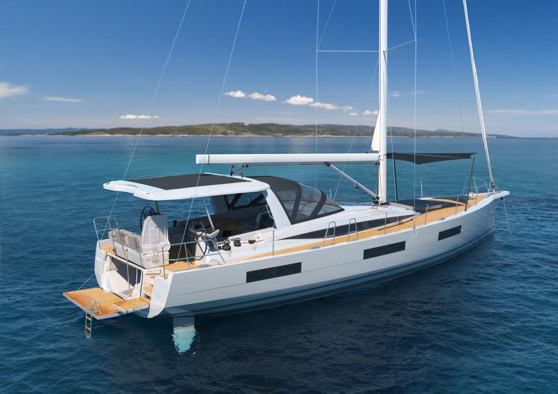 Jeanneau Yachts 60 - Leisure static transom open photo copyright Jeanneau taken at  and featuring the Jeanneau class
