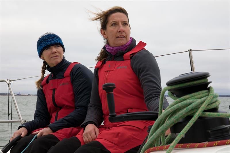 Dee Caffari and Shirley Robertson will be sailing together throughout 2022 in the UK Double Handed Offshore Series photo copyright Tim Butt www.vertigo-films.com taken at Royal Ocean Racing Club and featuring the Jeanneau class