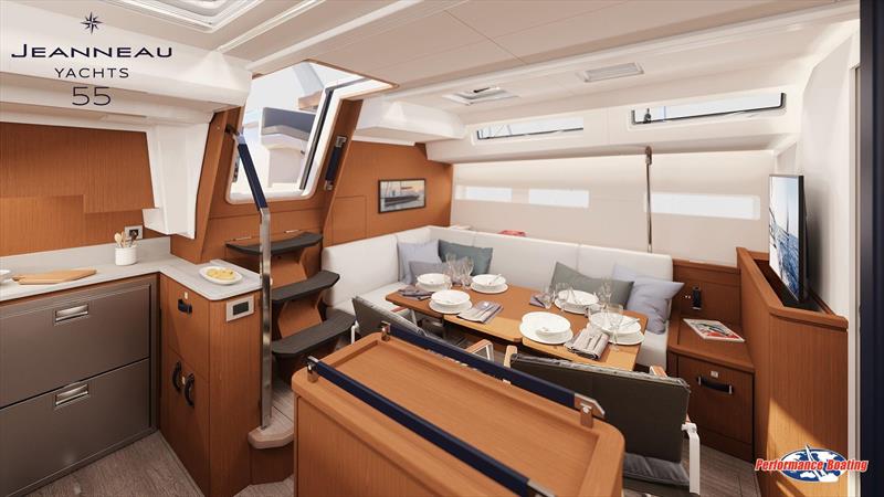 Jeanneau Yachts 55 photo copyright Performance Boating taken at  and featuring the Jeanneau class