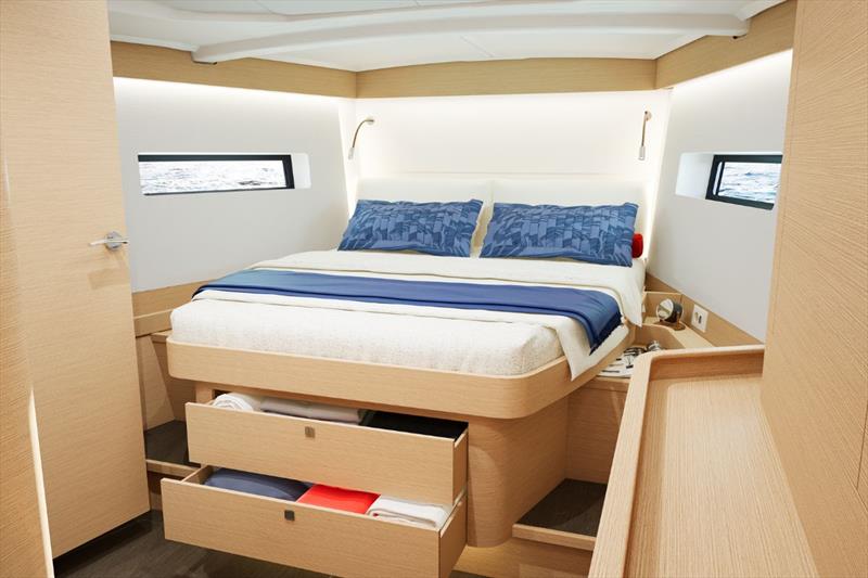 Jeanneau Sun Odyssey 455 - onboard comfort and storage - photo © Jeanneau