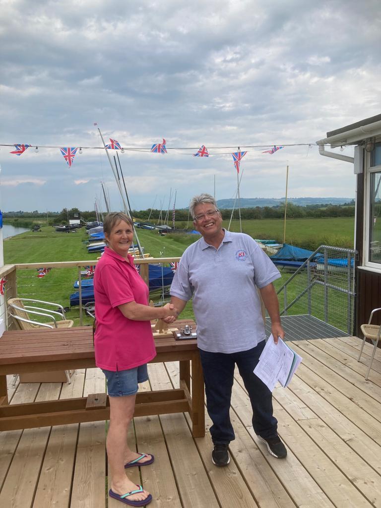 K1 Long Distance Race at Tewkesbury photo copyright Paula LeSeelleur taken at Tewkesbury Cruising & Sailing Club and featuring the K1 class